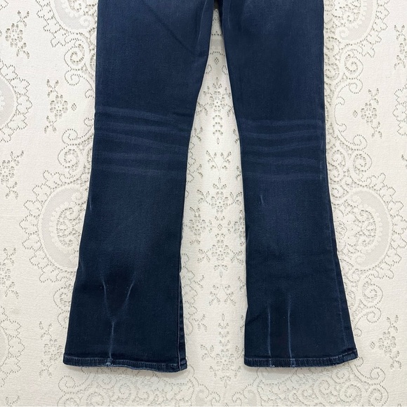 Hudson Brix High Rise Cropped Boot Dark Wash - Picture 3 of 9